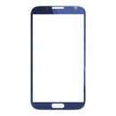 10 PCS Front Screen Outer Glass Lens for Samsung Galaxy Note II / N7100(Blue)