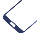 10 PCS Front Screen Outer Glass Lens for Samsung Galaxy Note II / N7100(Blue)