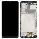 Original LCD Screen and Digitizer Full Assembly with Frame for Samsung Galaxy A42 5G SM-A426(Black)