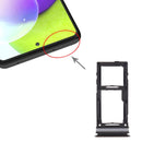 SIM Card Tray + SIM Card Tray / Micro SD Card Tray for Samsung Galaxy A52 SM-A525 (Black)