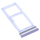 SIM Card Tray + SIM Card Tray / Micro SD Card Tray for Samsung Galaxy A52 SM-A525 (Purple)