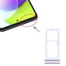 SIM Card Tray + SIM Card Tray / Micro SD Card Tray for Samsung Galaxy A52 SM-A525 (Purple)