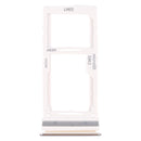 SIM Card Tray + SIM Card Tray / Micro SD Card Tray for Samsung Galaxy A52 SM-A525 (Silver)