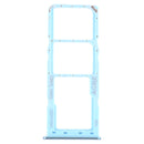 SIM Card Tray + SIM Card Tray + Micro SD Card Tray for Samsung Galaxy A32 SM-A325 (Blue)