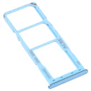 SIM Card Tray + SIM Card Tray + Micro SD Card Tray for Samsung Galaxy A32 SM-A325 (Blue)