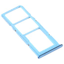 SIM Card Tray + SIM Card Tray + Micro SD Card Tray for Samsung Galaxy A32 SM-A325 (Blue)