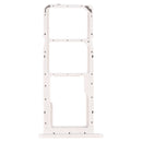 SIM Card Tray + SIM Card Tray + Micro SD Card Tray for Samsung Galaxy A02s SM-A025 (White)