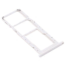 SIM Card Tray + SIM Card Tray + Micro SD Card Tray for Samsung Galaxy A02s SM-A025 (White)