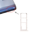 SIM Card Tray + SIM Card Tray + Micro SD Card Tray for Samsung Galaxy A02s SM-A025 (White)