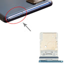 SIM Card Tray + Micro SD Card Tray for Samsung Galaxy S20 FE 5G SM-G781B (Blue)