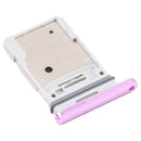 SIM Card Tray + Micro SD Card Tray for Samsung Galaxy S20 FE 5G SM-G781B (Purple)