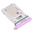 SIM Card Tray + Micro SD Card Tray for Samsung Galaxy S20 FE 5G SM-G781B (Purple)