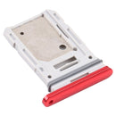 SIM Card Tray + Micro SD Card Tray for Samsung Galaxy S20 FE 5G SM-G781B (Red)