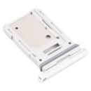 SIM Card Tray + Micro SD Card Tray for Samsung Galaxy S20 FE 5G SM-G781B (Silver)