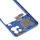 Middle Frame Bezel Plate for Samsung Galaxy F62 SM-E625F (Blue)