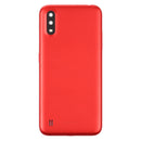 Battery Back Cover With Camera Lens for Samsung Galaxy A01 SM-015F(Red)