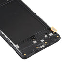 OLED Material LCD Screen and Digitizer Full Assembly with Frame for Samsung Galaxy A71 SM-A715(6.39 inch)(Black)