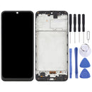 OLED Material LCD Screen and Digitizer Full Assembly with Frame for Samsung Galaxy M21 SM-M215 (Black)