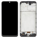 OLED Material LCD Screen and Digitizer Full Assembly with Frame for Samsung Galaxy M21 SM-M215 (Black)
