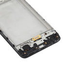OLED Material LCD Screen and Digitizer Full Assembly with Frame for Samsung Galaxy M21 SM-M215 (Black)