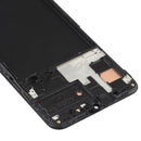 OLED Material LCD Screen and Digitizer Full Assembly with Frame for Samsung Galaxy A30S SM-A307 (Black)