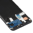 OLED Material LCD Screen and Digitizer Full Assembly with Frame for Samsung Galaxy A50 SM-A505 (Black)