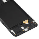OLED Material LCD Screen and Digitizer Full Assembly with Frame for Samsung Galaxy A50 SM-A505 (Black)