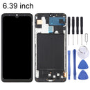 OLED Material LCD Screen and Digitizer Full Assembly with Frame for Samsung Galaxy A70 SM-A705 (6.39 inch)(Black)