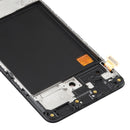 OLED Material LCD Screen and Digitizer Full Assembly with Frame for Samsung Galaxy A51 SM-A515(6.36 inch)(Black)