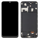OLED Material LCD Screen and Digitizer Full Assembly with Frame for Samsung Galaxy A20 SM-A205 (Black)