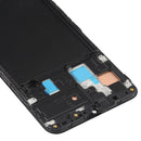 OLED Material LCD Screen and Digitizer Full Assembly with Frame for Samsung Galaxy A30 SM-A305 (Black)
