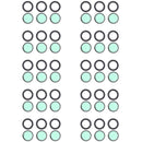 10 PCS Back Camera Lens for Samsung Galaxy S21 5G SM-G991