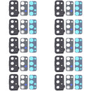 10 PCS Camera Lens Cover for Samsung Galaxy S20 FE 5G SM-G781(Black)