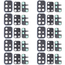 10 PCS Camera Lens Cover for Samsung Galaxy A71 5G SM-A716(Black)