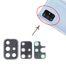 10 PCS Camera Lens Cover for Samsung Galaxy A71 5G SM-A716(Black)