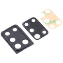 10 PCS Camera Lens Cover for Samsung Galaxy A21s SM-A217(Black)