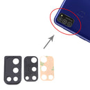 10 PCS Camera Lens Cover for Samsung Galaxy M21 SM-M215(Black)