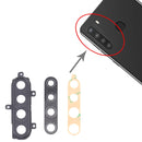 10 PCS Camera Lens Cover for Samsung Galaxy A21 SM-A215(Black)