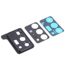 10 PCS Camera Lens Cover for Samsung Galaxy Note20 Ultra 5G SM-N986(Black)