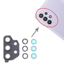 10 PCS Camera Lens Cover for Samsung Galaxy A32 5G SM-A326(Black)