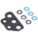10 PCS Camera Lens Cover for Samsung Galaxy A32 SM-A325(Black)