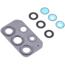 10 PCS Camera Lens Cover for Samsung Galaxy A72 SM-A725(Black)