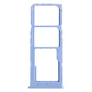 SIM Card Tray + SIM Card Tray + Micro SD Card Tray for Samsung Galaxy M12 SM-M127 (Blue)