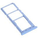SIM Card Tray + SIM Card Tray + Micro SD Card Tray for Samsung Galaxy M12 SM-M127 (Blue)