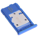 SIM Card Tray + SIM Card Tray + Micro SD Card Tray for Samsung Galaxy M31s SM-M317 (Blue)