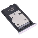 SIM Card Tray + SIM Card Tray + Micro SD Card Tray for Samsung Galaxy M31s SM-M317 (Silver)