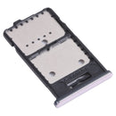 SIM Card Tray + SIM Card Tray + Micro SD Card Tray for Samsung Galaxy M31s SM-M317 (Silver)