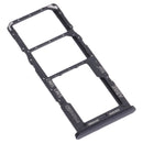 SIM Card Tray + SIM Card Tray + Micro SD Card Tray for Samsung Galaxy A22 SM-A225 (Black)