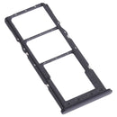 SIM Card Tray + SIM Card Tray + Micro SD Card Tray for Samsung Galaxy A22 SM-A225 (Black)