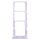 SIM Card Tray + SIM Card Tray + Micro SD Card Tray for Samsung Galaxy A22 SM-A225 (Purple)